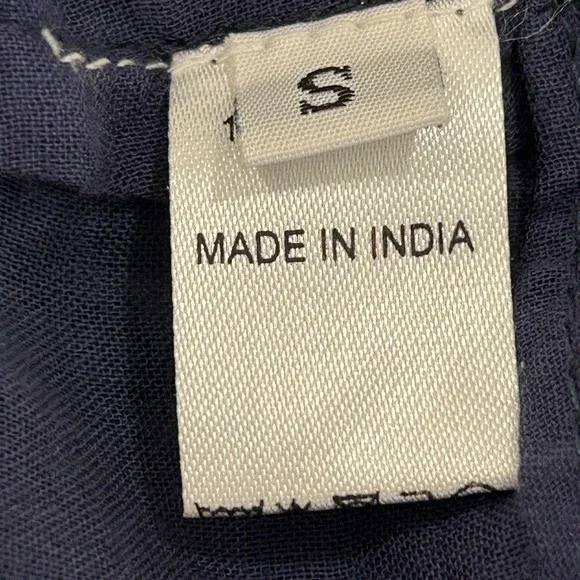 Banjanan Floral Peasant Boho Dress Small Cottage Mini Western Romantic Whimsical - Picture 9 of 11